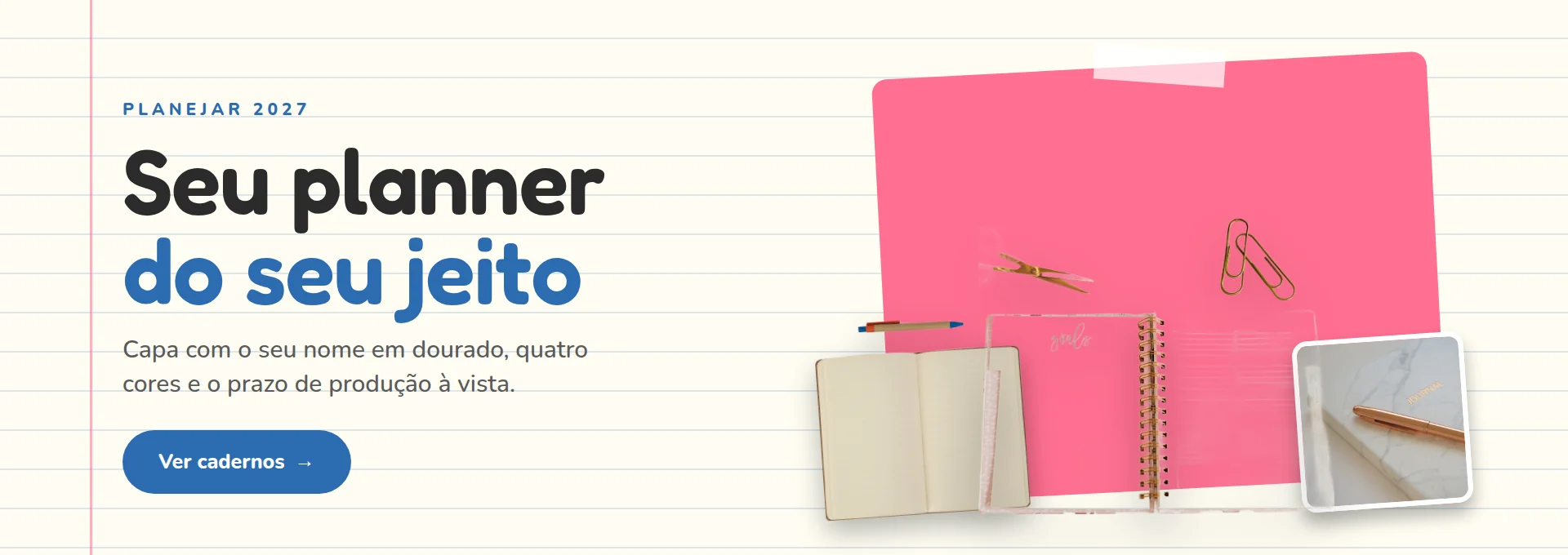 Papelaria Bem-te-vi — Seu planner